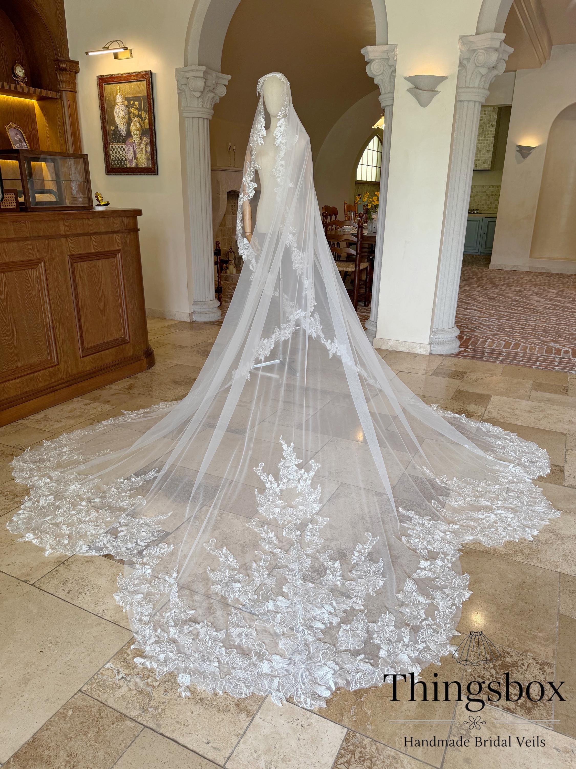 Scallop Hem Veil - Etsy