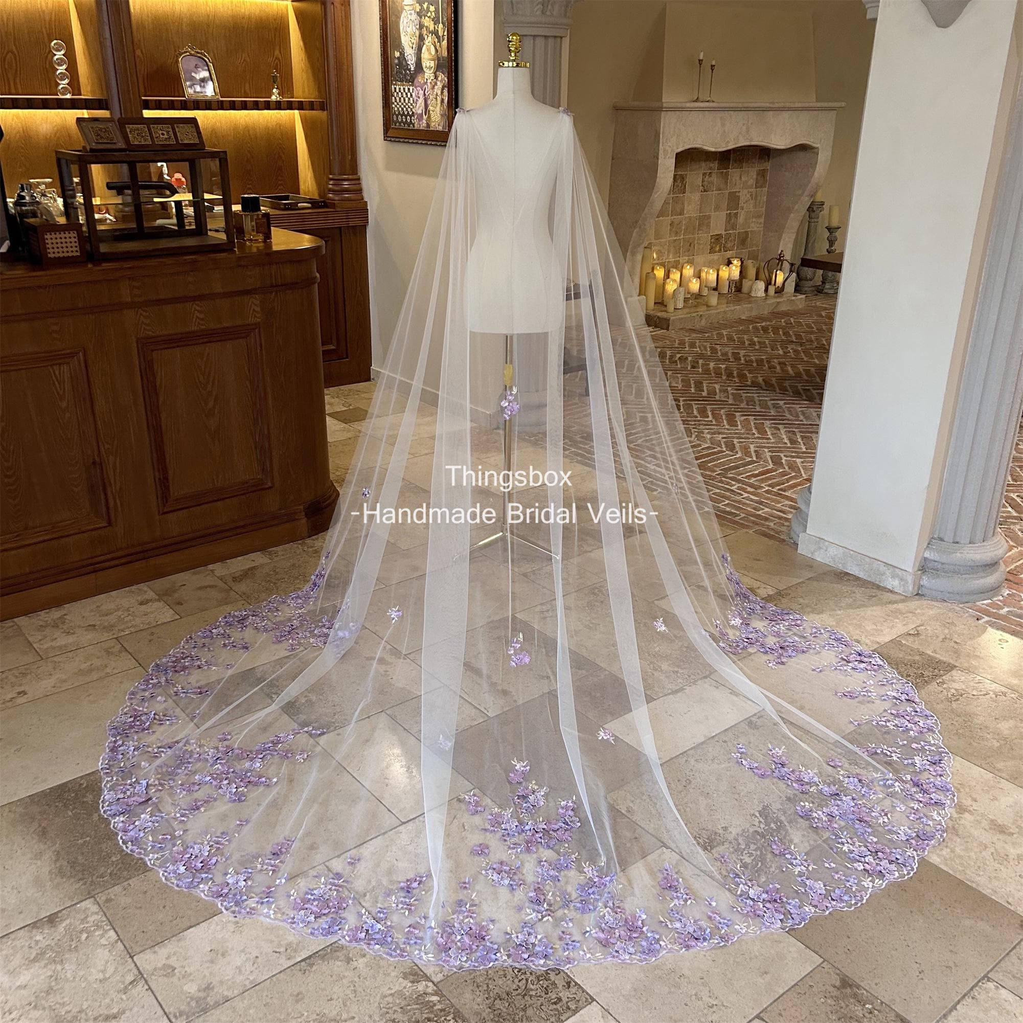 ivory and lilac wedding dress Lavender reativar_18.06