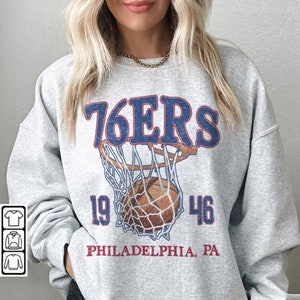 New Era NBA Philadelphia 76ers Team Logo T-Shirt - NBA from USA Sports UK