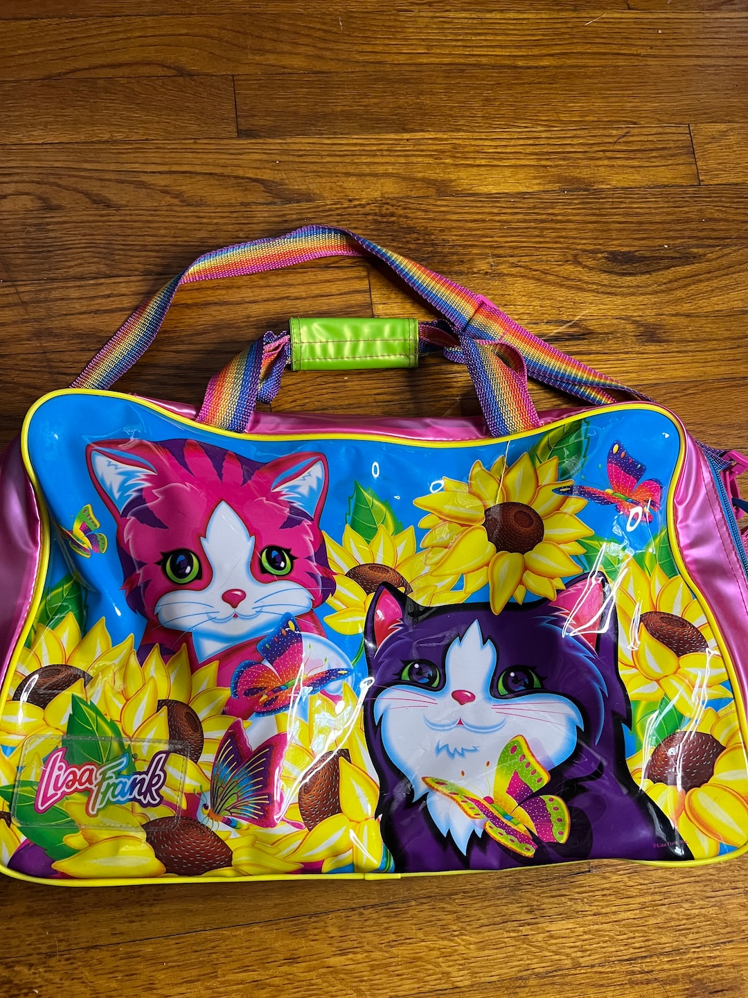 Vintage Lisa Frank Duffel Bag Etsy