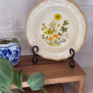 Mikasa Garden Club “Fresh Floral” EC 404 Made in Japan replacement plates