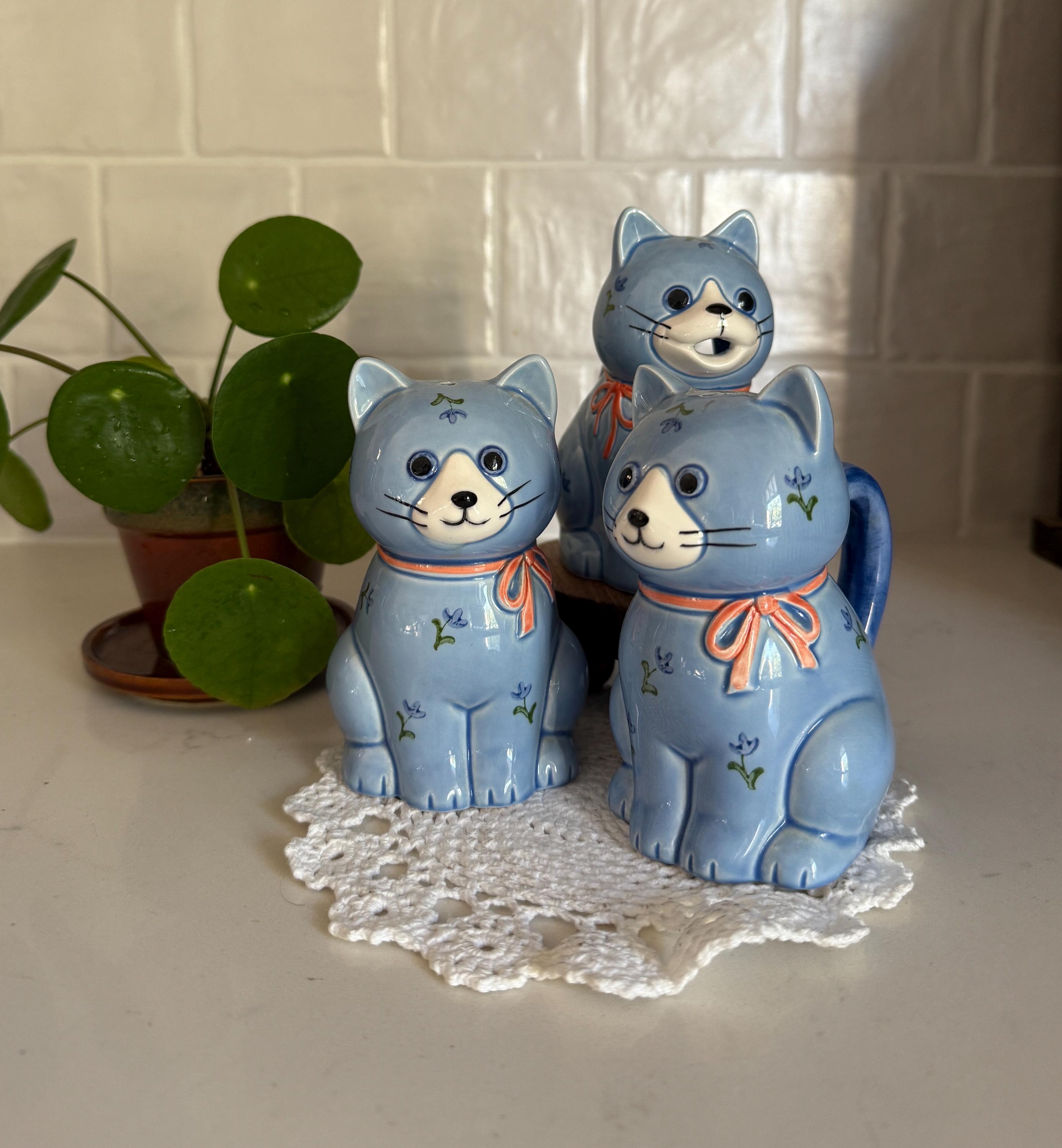 Japan Cat Salt Pepper - Etsy