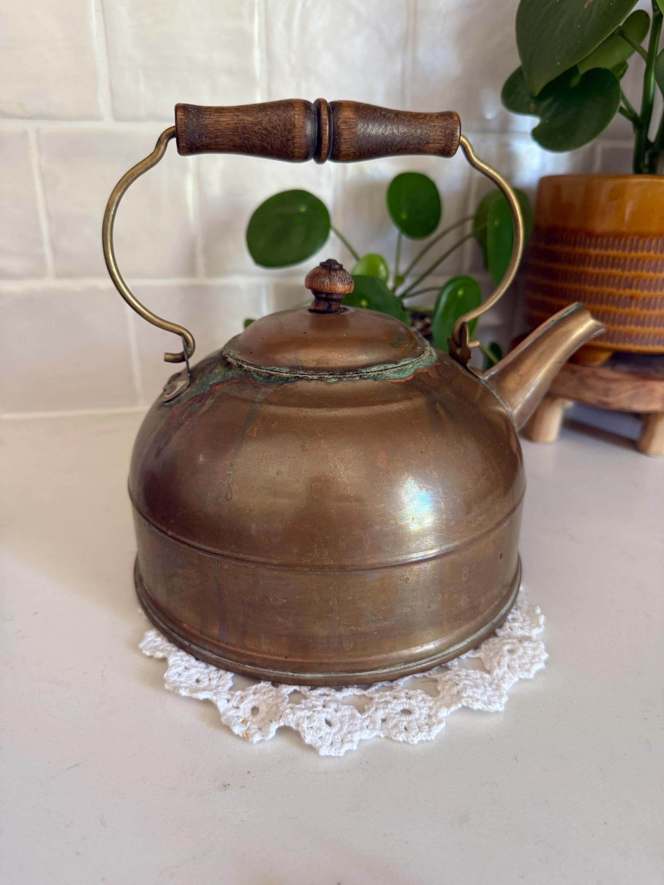 アメリカ製 銅製ケトルやかん Paul Revere Revere Ware Tea Kettle Rome - Etsy