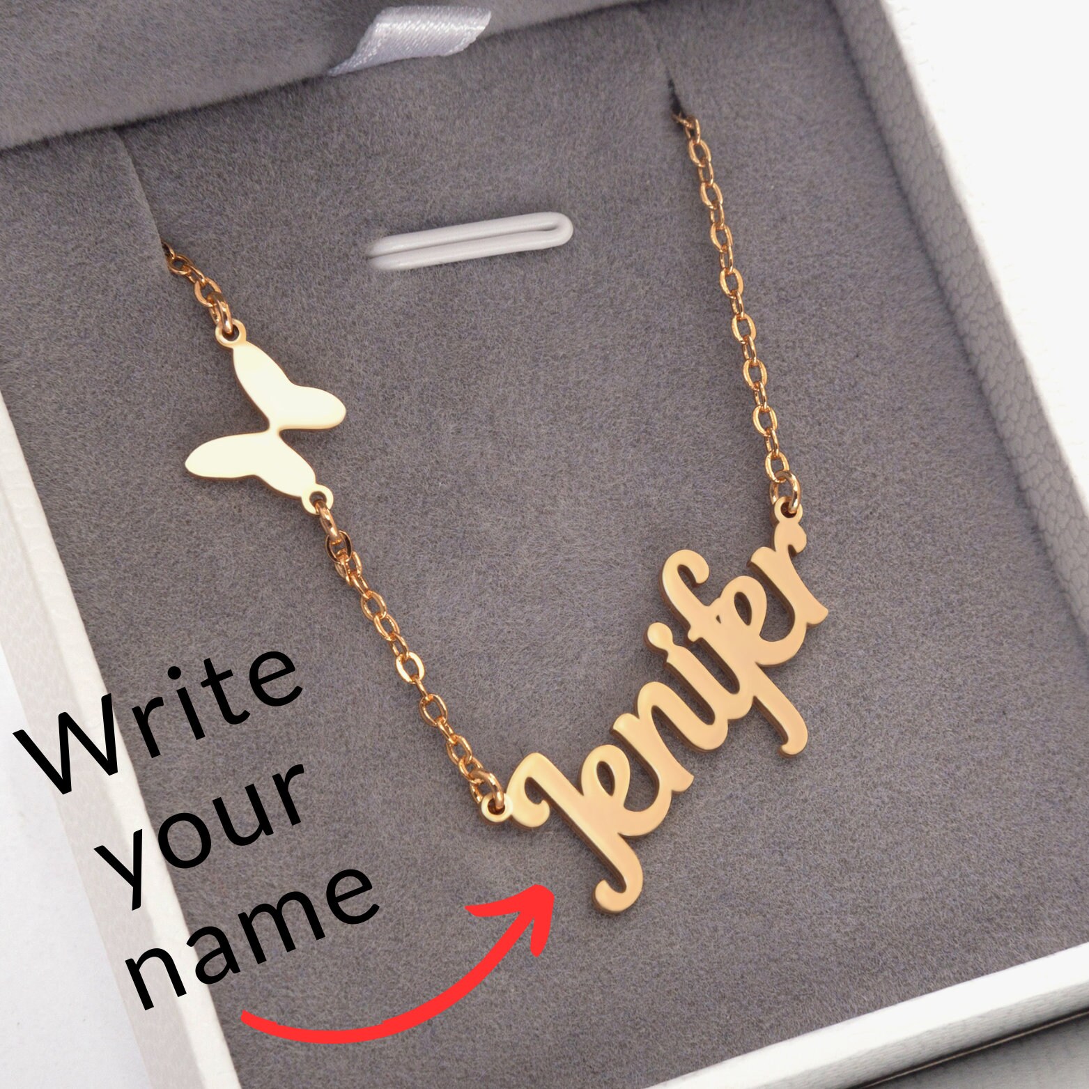 Put your name on a chain sale