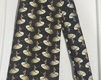 Vintage  Pre Owned Baseball Necktie - Utopia (T38)