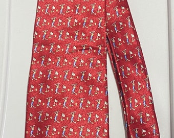 Vintage Pre Owned Golf Necktie - Pierre Cardin ( T13).