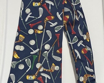 Pre-owned Golf Necktie - Christian Pelini (T57)