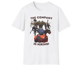 Lethal Company Adult Cotton T-Shirt: Video Game Tee