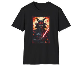 Japanese Star Wars T-Shirt: Darth Vader Samurai, Sci-Fi Anime Tee