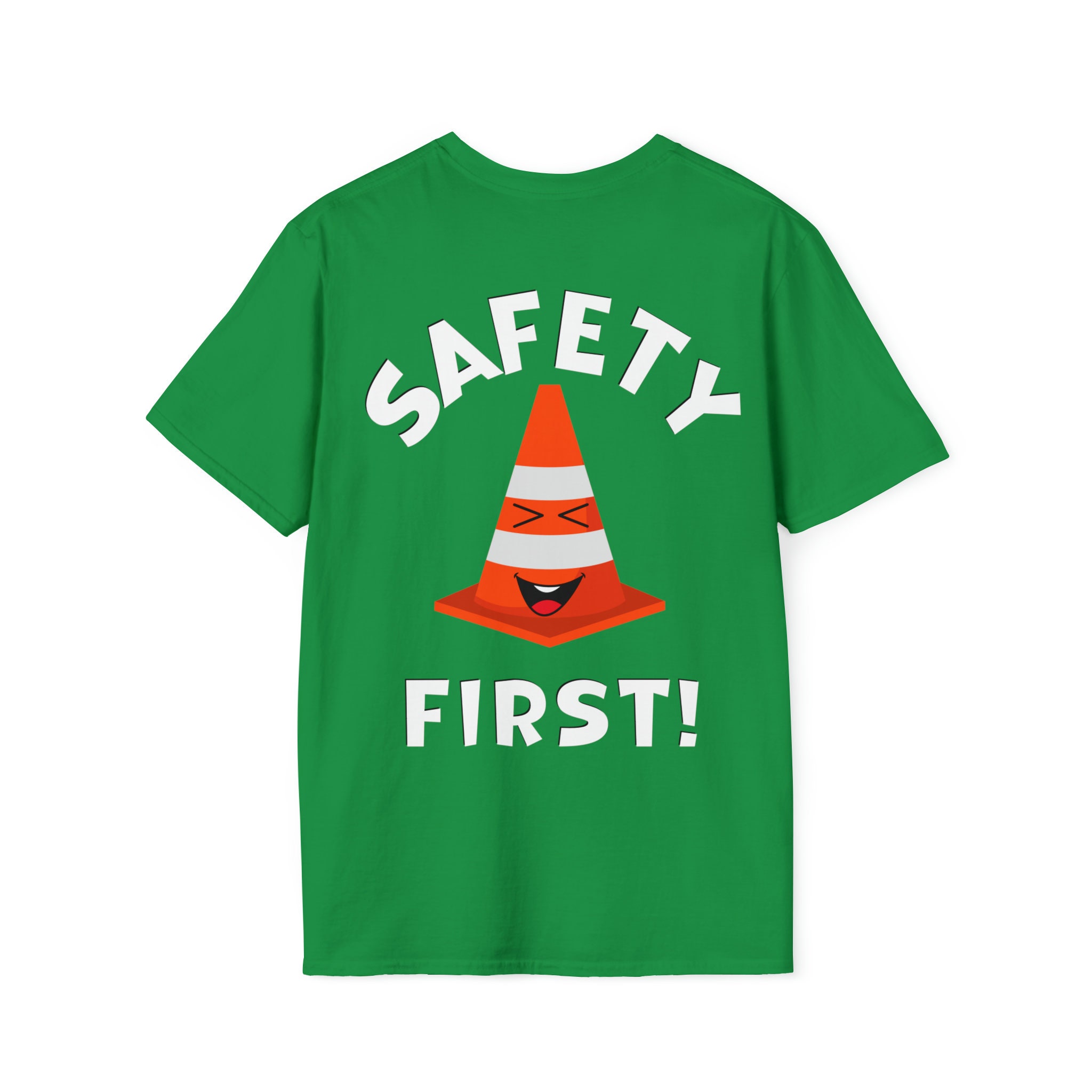 Safety First Shirt, Safety Cone Shirt, Funny Safety Shirt Etsy