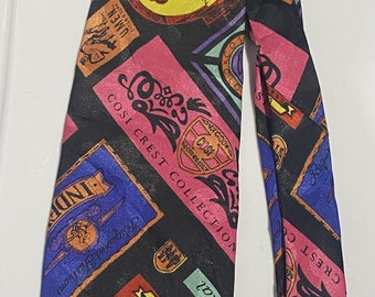 Vintage Pre Owned Cosi Crest Necktie - Index (T39)