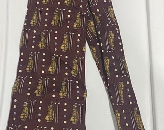 Vintage Pre Owned Golf Necktie - The Good Life (T35).