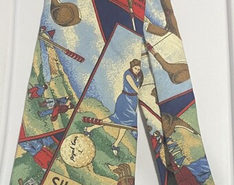 Vintage Pre Owned Golf Necktie - Tango (T37)