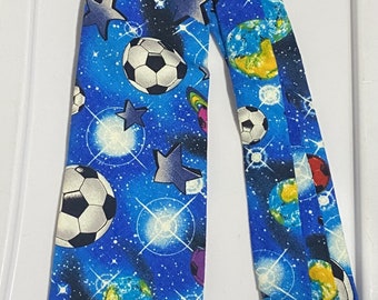 Vintage Hand Made Pre Owned Soccer Necktie - (T36)