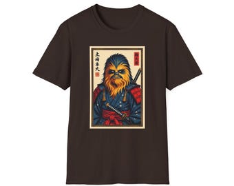 Japanese Star Wars T-Shirt: Chewbacca Samurai Graphic Tee