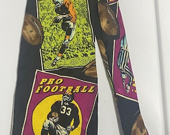 Vintage Pre Owned Football Necktie - Addiction (T31)