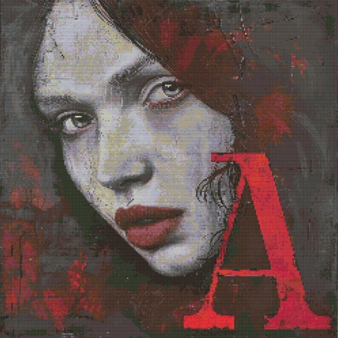 The Scarlet Letter 8 Cross-stitch Pattern Digital Download - Etsy