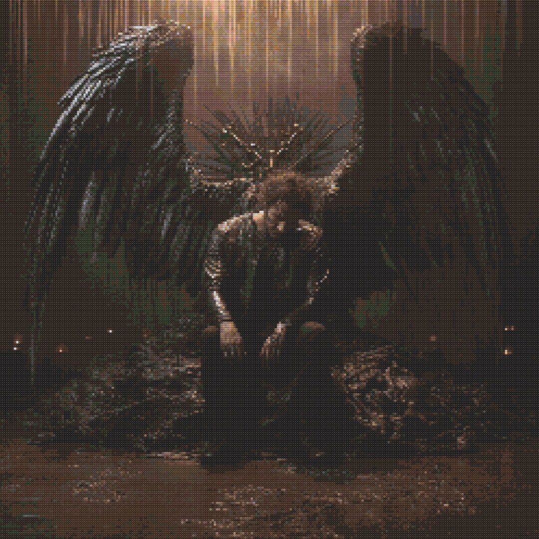 Fallen Angel 4 Cross-stitch Pattern Digital Download - Etsy