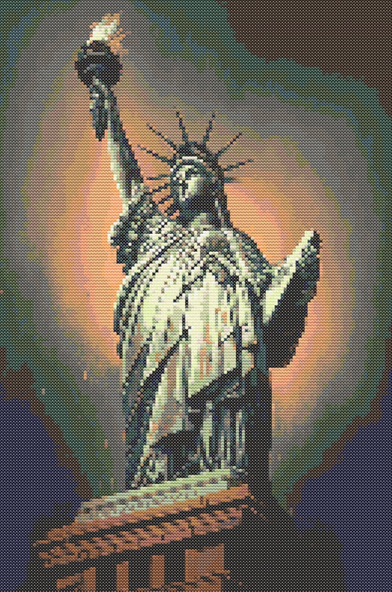 Statue of Liberty (liberty Enlightening the World) Cross