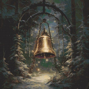 Carol of the Bells 1 Cross-Stitch Pattern Digital Download