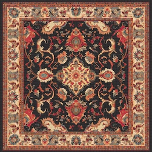 Oriental Rug Pattern 8 Cross-Stitch Pattern Digital Download