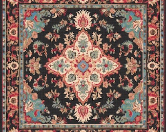 Oriental Rug Pattern 12 Cross-Stitch Pattern Digital Download