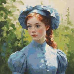 Anne Shirley Puffed Sleeve Dress - Etsy