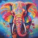 Rainbow Elephant 7 Cross-stitch Pattern Digital Download - Etsy