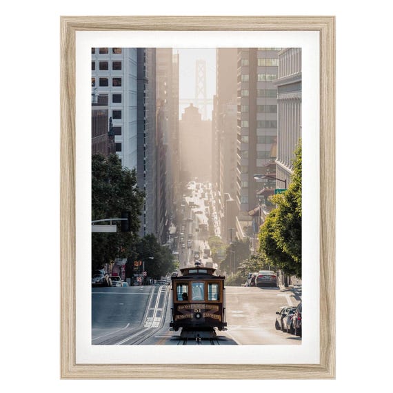 San Francisco Photography Print: Iconic Cable Car Photo, California Wall Art