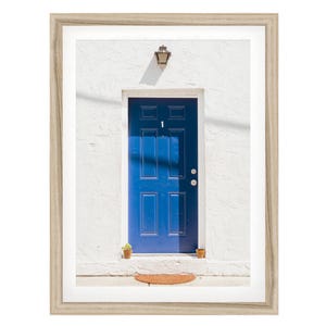 Florida Keys Photography: Blue Door Print, Framed or Unframed