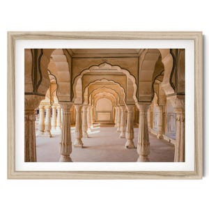 Fine Art Indian Architecture Print, Archway Framed or Unframed Artwork, Indian Wall Art for Boho Home Decor, India Gifts