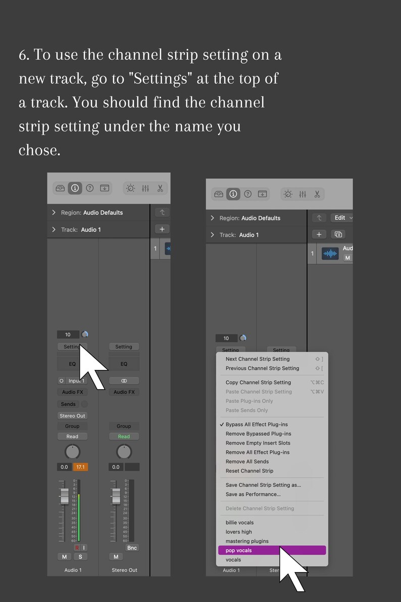 Logic Pro X Female Pop Vocals Template | Channel Strip Settting image 6