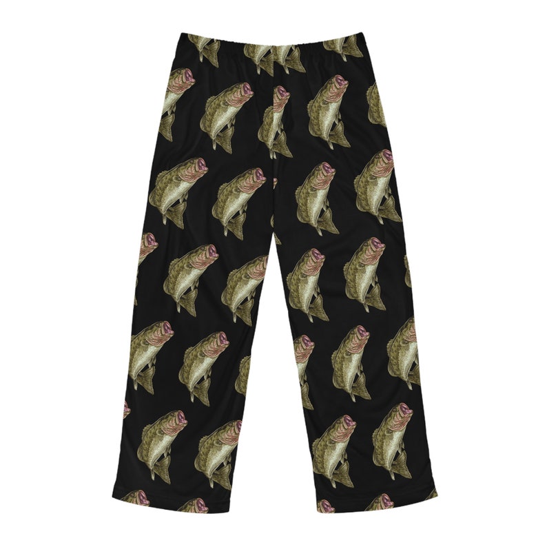 Unique Bass Fishing Pajama Pants Etsy