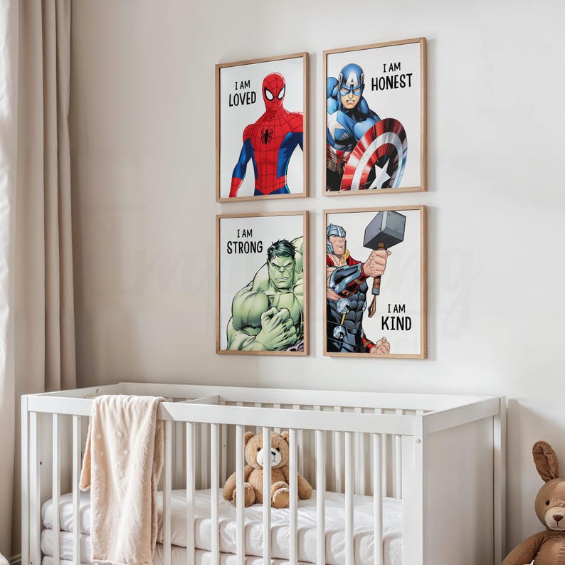 Superheroes Prints