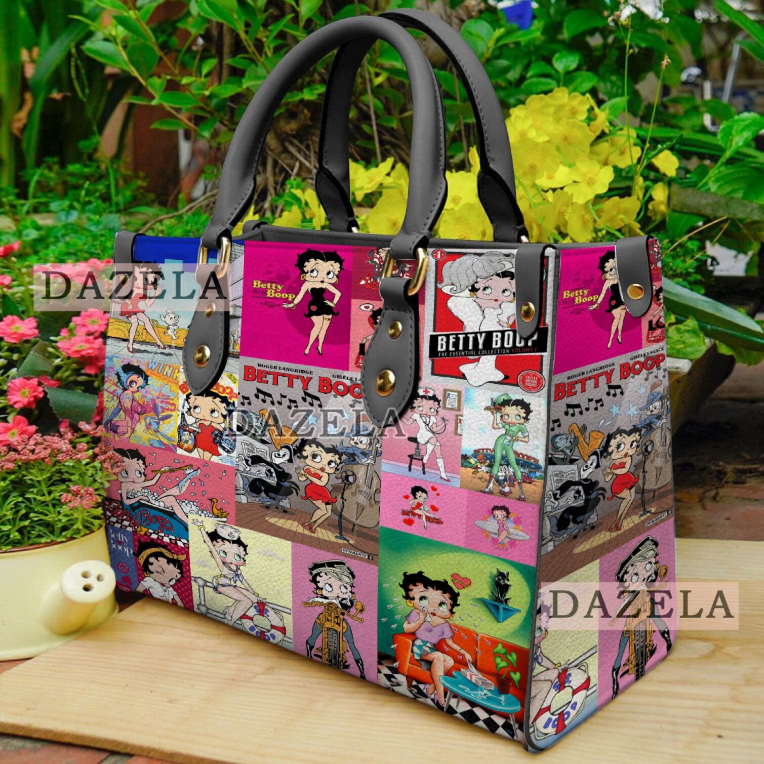 Betty Boop Handbag, Betty Boop Leather Bag