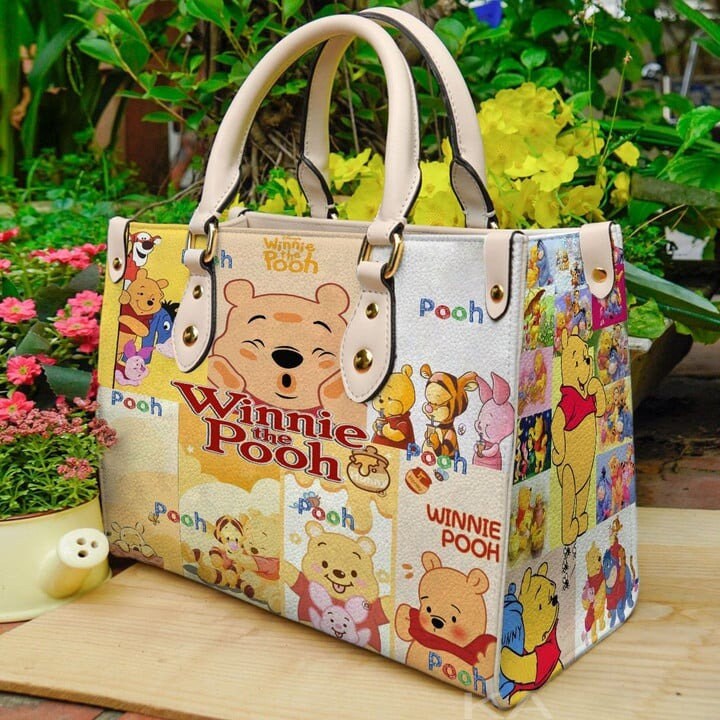 Winnie The Pooh Handbag, Pooh Bear and Friends Shoulder Bag