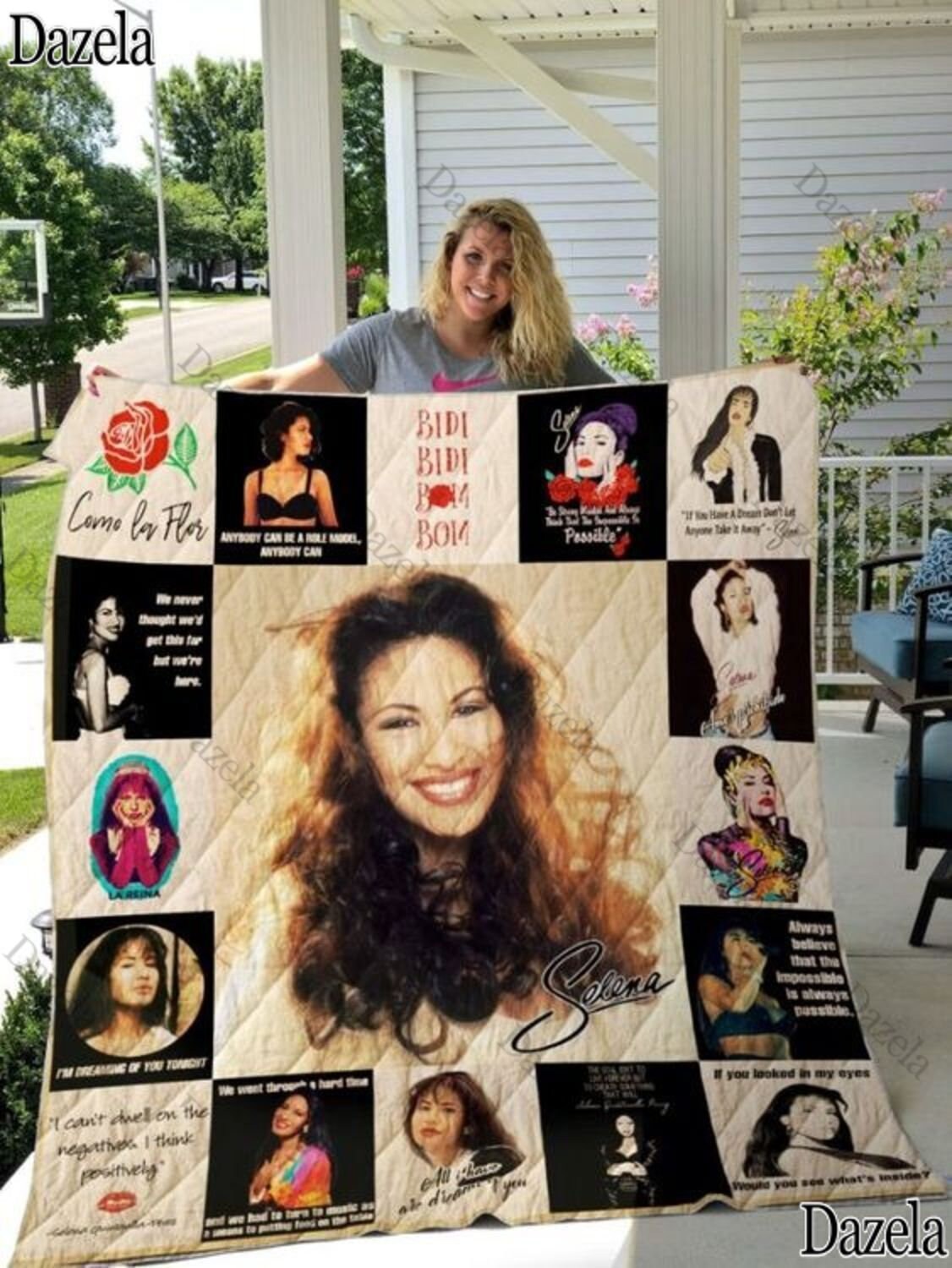 Selena Quintanilla Blanket Etsy