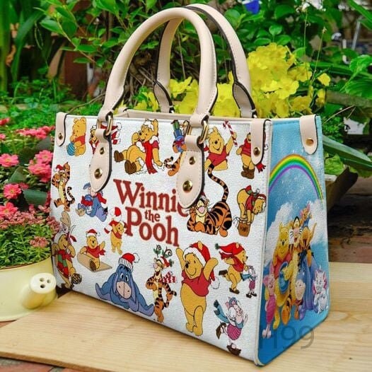 Winnie The Pooh Handbag, Pooh Bear and Friends Shoulder Bag