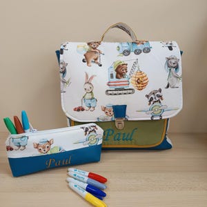 Cartable maternelle Elancreation