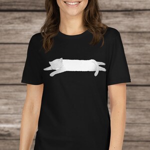 Sleepy Cat T-shirt, slapende kat, shirt Chillax Cat, shirt kat meme, cadeau kat meme, grappige kat T-shirt, shirt grappige kat meme, shirt coole kat, leuke kat merchandise