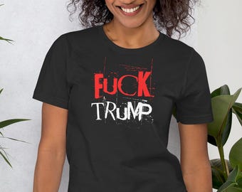 Anti-Trump-T-shirt, anti-MAGA-shirt, T-shirt Trump beschuldigen, politiek protestcadeau, cadeau activist en demonstrant