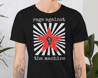 Rage Against the Machine Short-sleeve Unisex T-shirt - Etsy