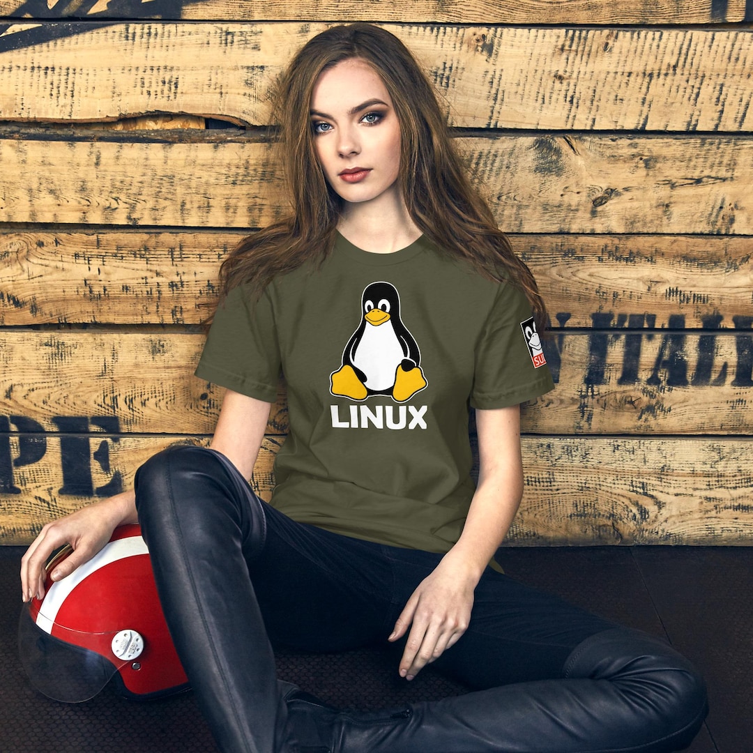 Linux Tux Unisex T-shirt | Linux Penguin Shirt | SUDO Coding Tee ...