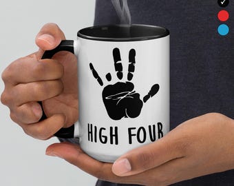 High Vier fehlende Ring Finger Becher, amputierte Finger Tasse, gut Geschenk für Ring Finger Amputierte