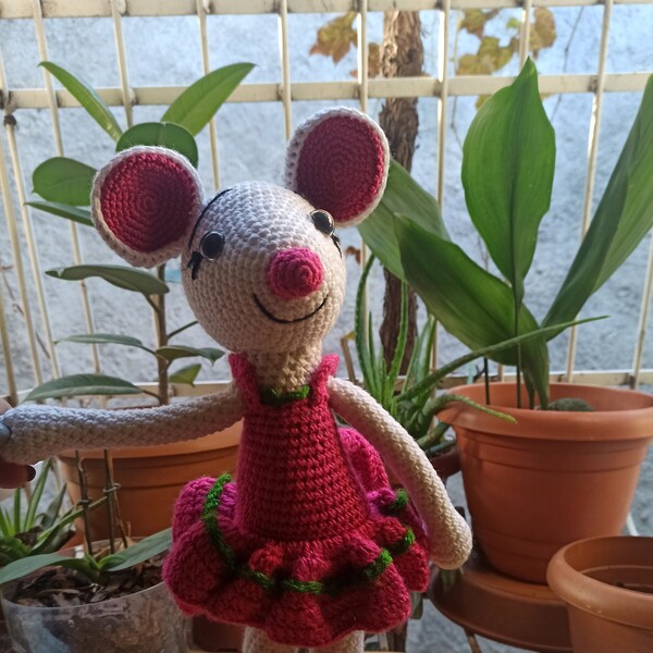 Stuffed Mouse Toy Etsy