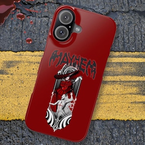 Gaga Inspired Slim Phone Case, Fan Art Aesthetic, Little Monster Merch, Mayhem Phone Cover for iPhone & Samsung