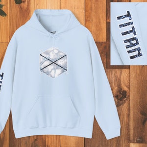Destiny 2 Inspired Titan Pullover Hoodie, Destiny 2 Gamer Gift, Titan Main Gift