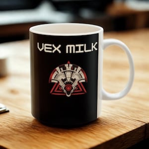 Vex Milk Fan Art Tasse, Destiny 2 Fan Art, Destiny 2 Fan Art Merch, Destiny 2 Tasse Kaffeetasse