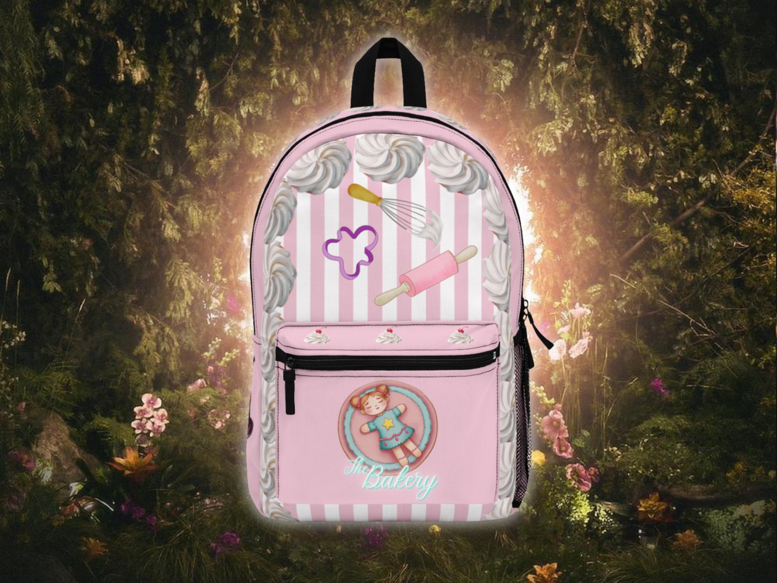 Pink crybaby backpack discount