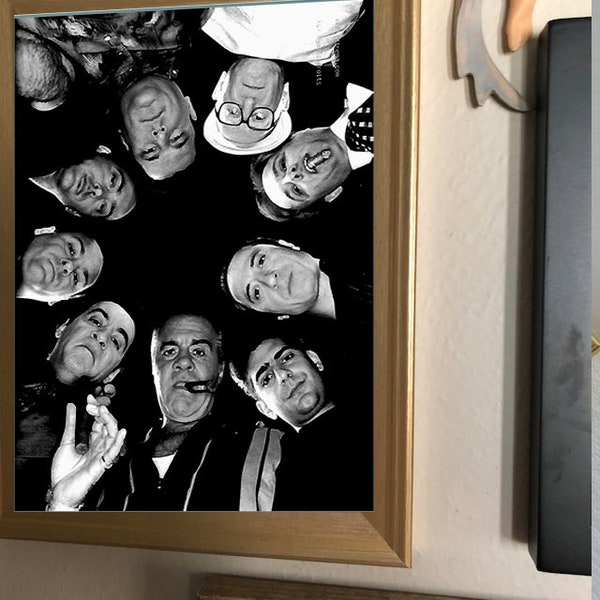 The Sopranos Poster Etsy
